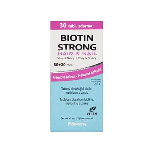 BIOTIN Strong Hair & Nail tbl. 60+30
